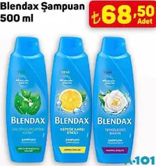 BLENDAX ŞAMPUAN 500 ML BLENDAX ŞAMPUAN 500 ML